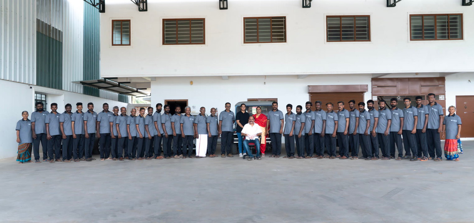 The GMEW team at our Karur facility